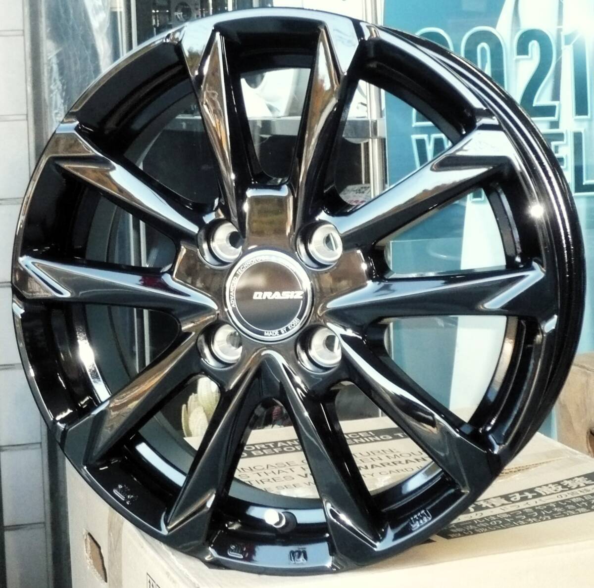 税込! M900A/M910A系 ルーミー用ホイール 「クレイシズGC36F」 新品1台分拍卖