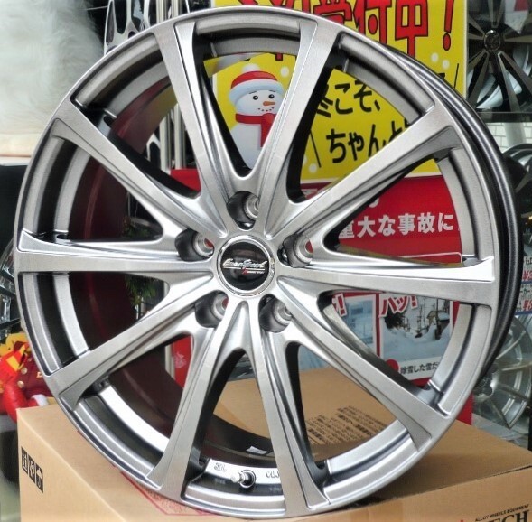 税込! GG2W/GG3W系 アウトランダーPHEV用ホイール 「ユーロスピード V25」 新品1台分拍卖