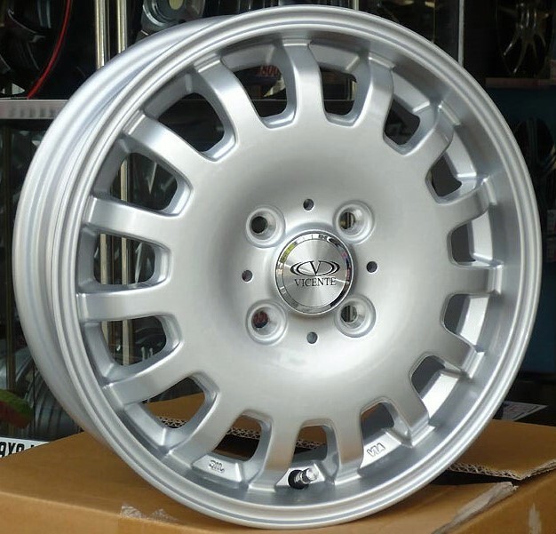 税込! MK21S系 パレット用ホイール 「ヴィセンテ04」 新品1台分拍卖