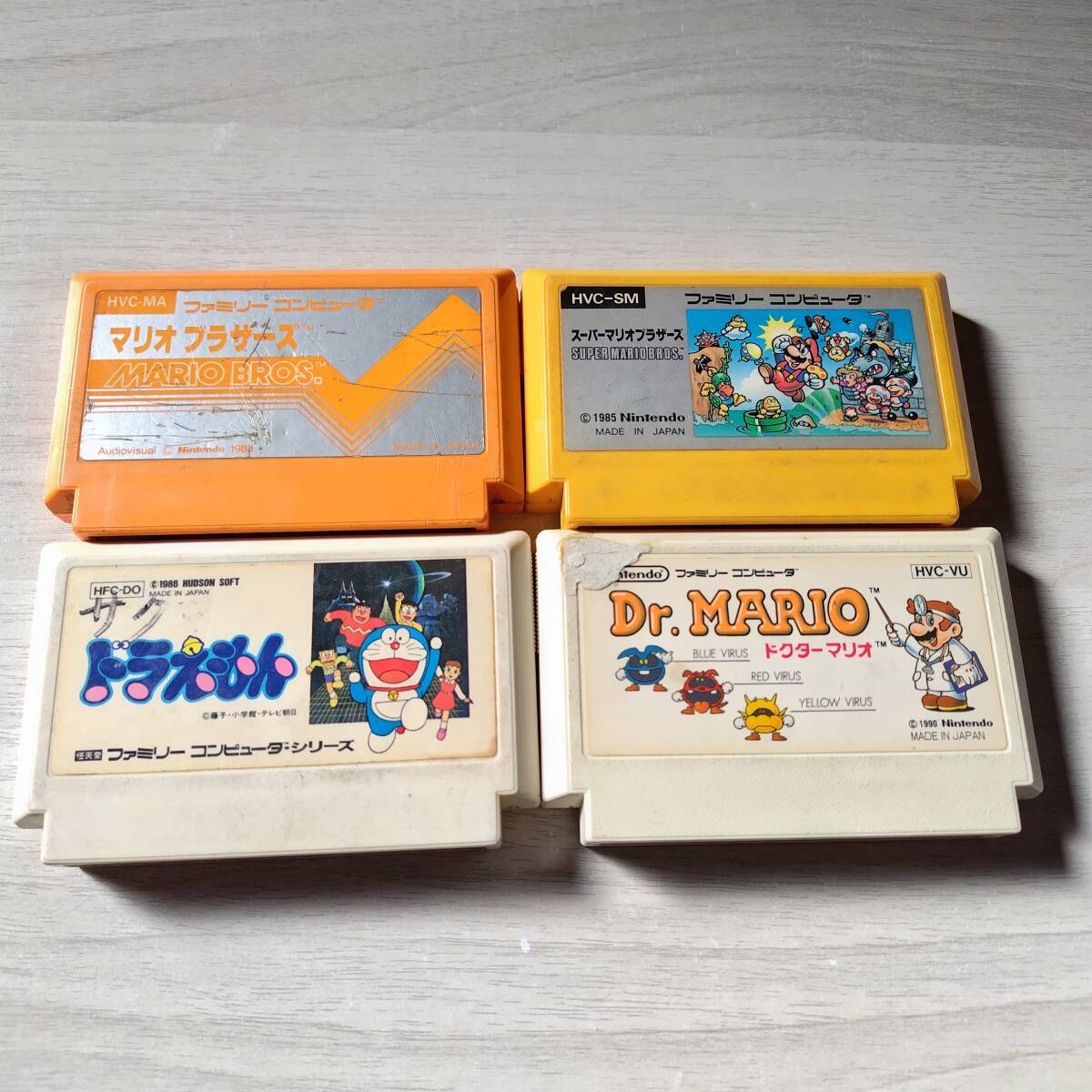 ☆FC マリオブラザーズ 等4本!    レターパックライトFC8本までGB30本までGBA30本以上同梱可☆we拍卖