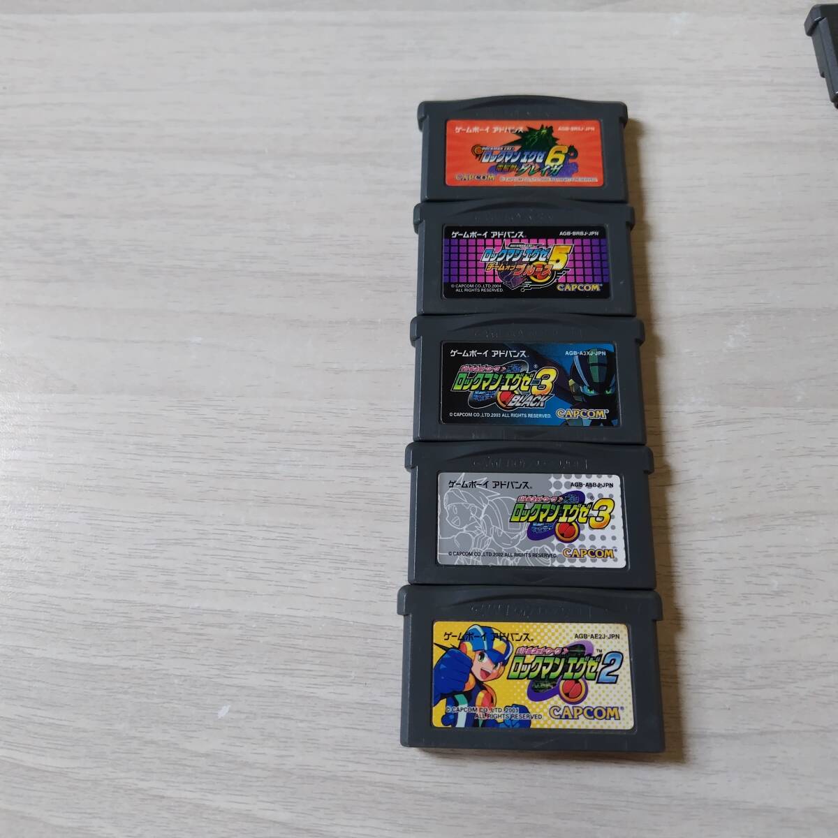 ☆GBA バトルネットワーク ロックマンエグゼ3 BLACK 等5本!  レターパックライトFC8本までGB30本までGBA30本以上同梱可☆拍卖