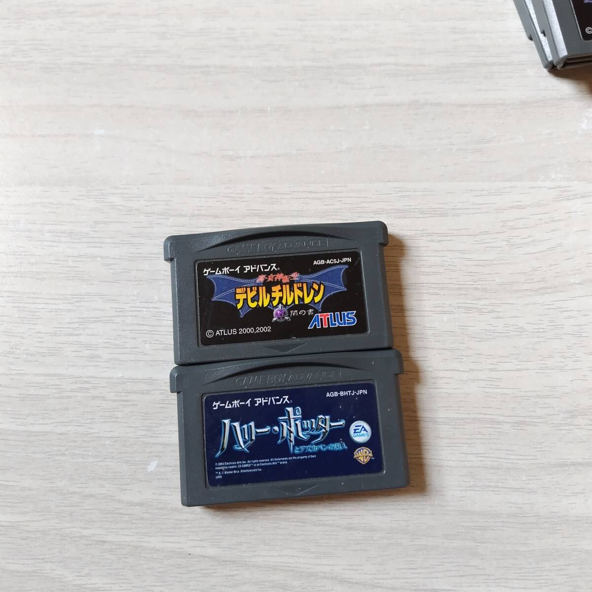 ☆GBA 真・女神転生 デビルチルドレン 闇の書 ハリー・ポッターとアズカバンの囚人  レターパックライトGB30本までGBA30本以上同梱可☆拍卖