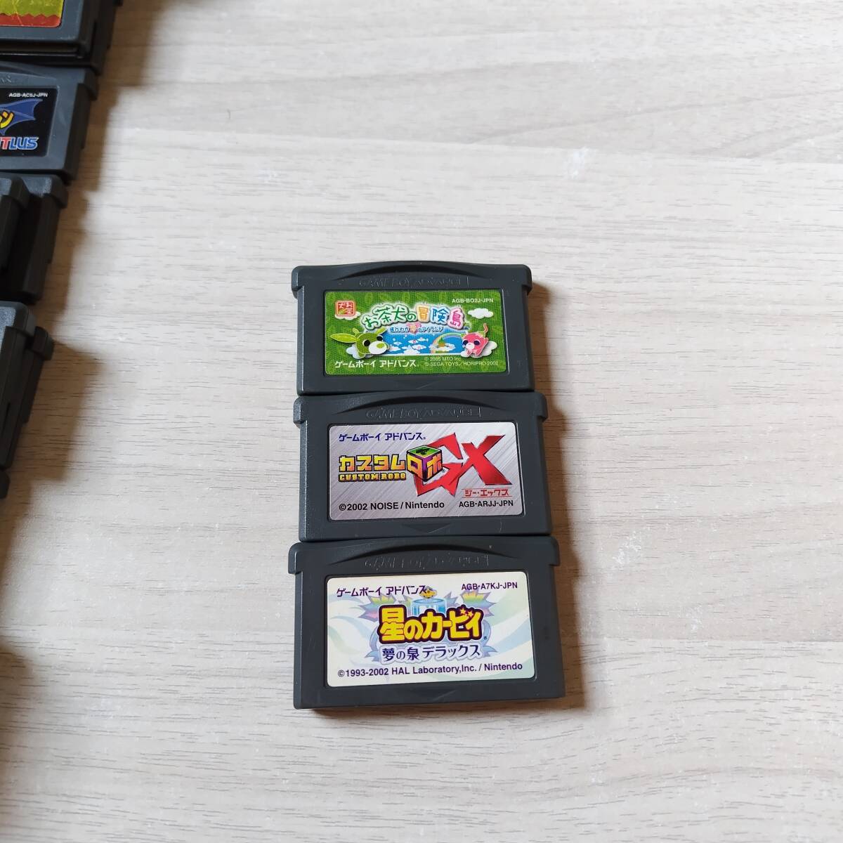 ☆GBA カスタムロボGX 等3本!   レターパックライトFC8本までGB30本までGBA30本以上同梱可☆拍卖