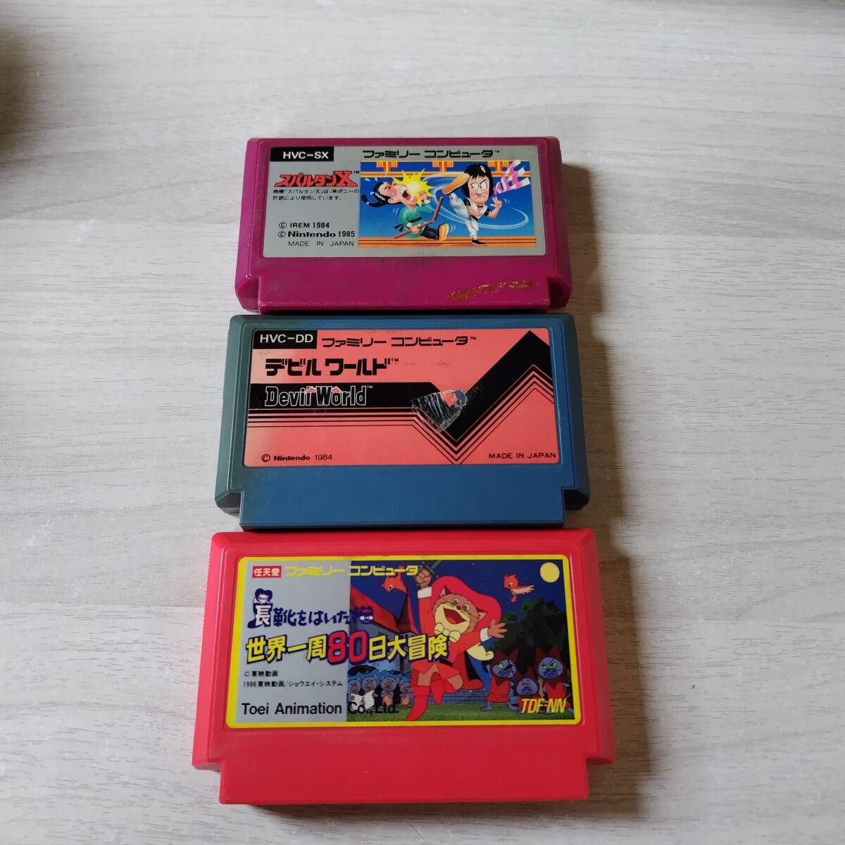 ☆FC スパルタンX 等3本!   レターパックライトFC8本までGB30本までGBA30本以上同梱可☆拍卖