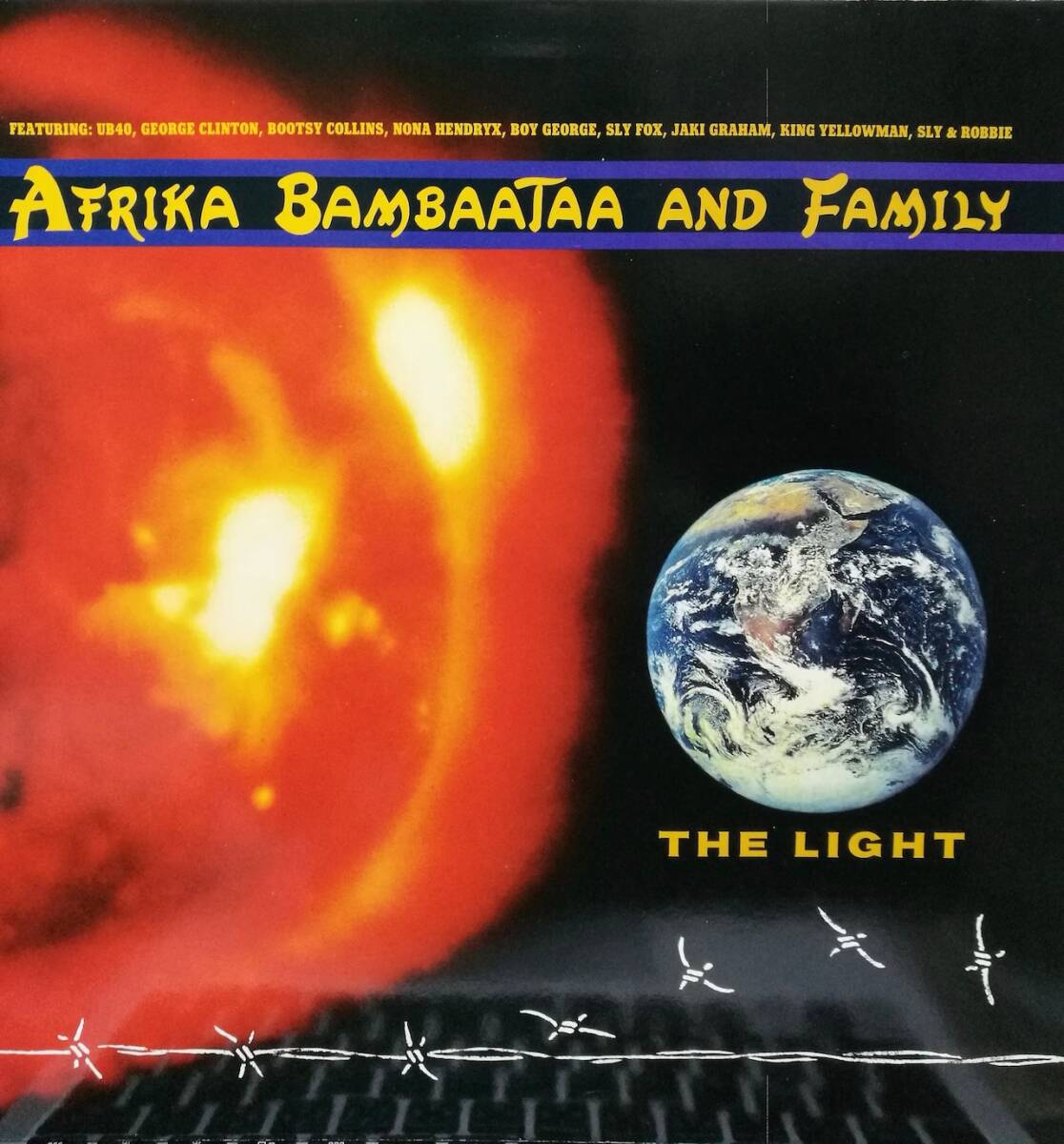 【廃盤LP】Afrika Bambaataa And Family / The Light拍卖