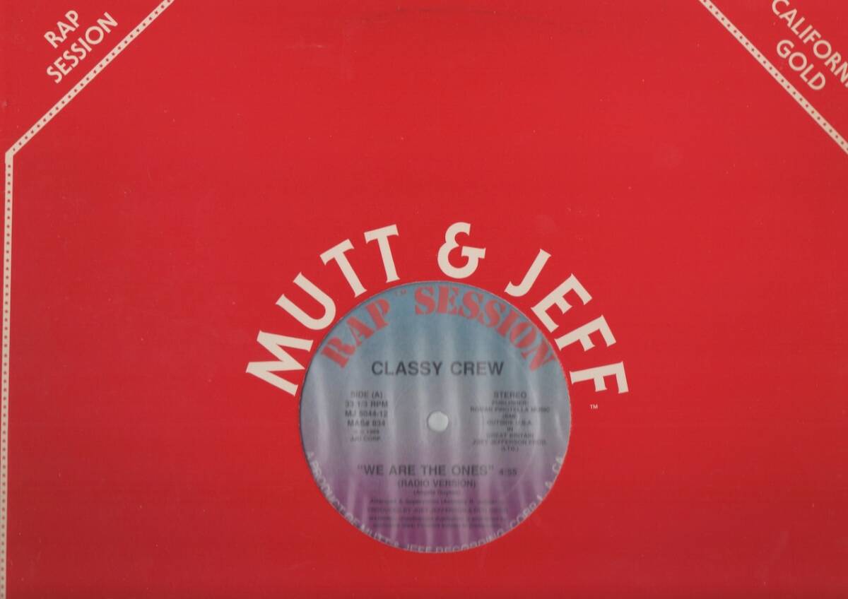 【廃盤12inch】Classy Crew / We Are The Ones拍卖