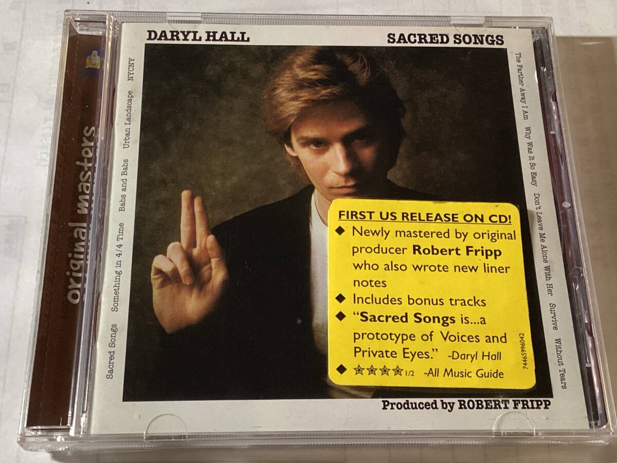 リマスターCD/ダリル・ホール/セイクレッド・ソングス +ボーナス2曲 #フィル・コリンズ ●プロデュース/ロバート・フリップ拍卖
