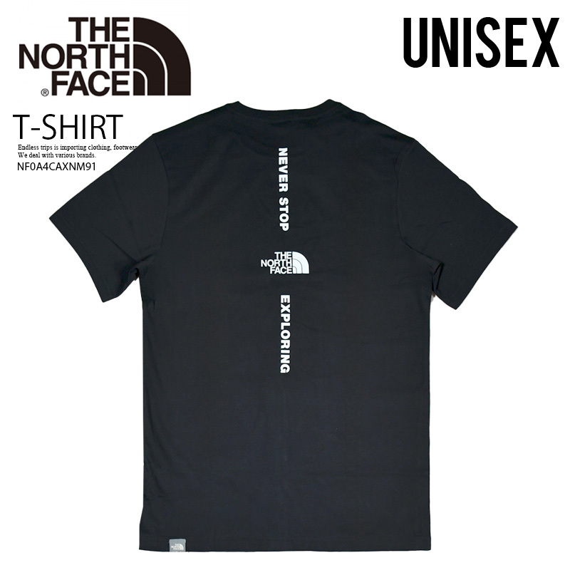 ■新品■THE NORTH FACE/ノースフェイス■M VERTICAL NSE TEE バーティカル NSE Tシャツ 半袖■MENS(M)■ブラック トップス■NF0A4CAXN拍卖