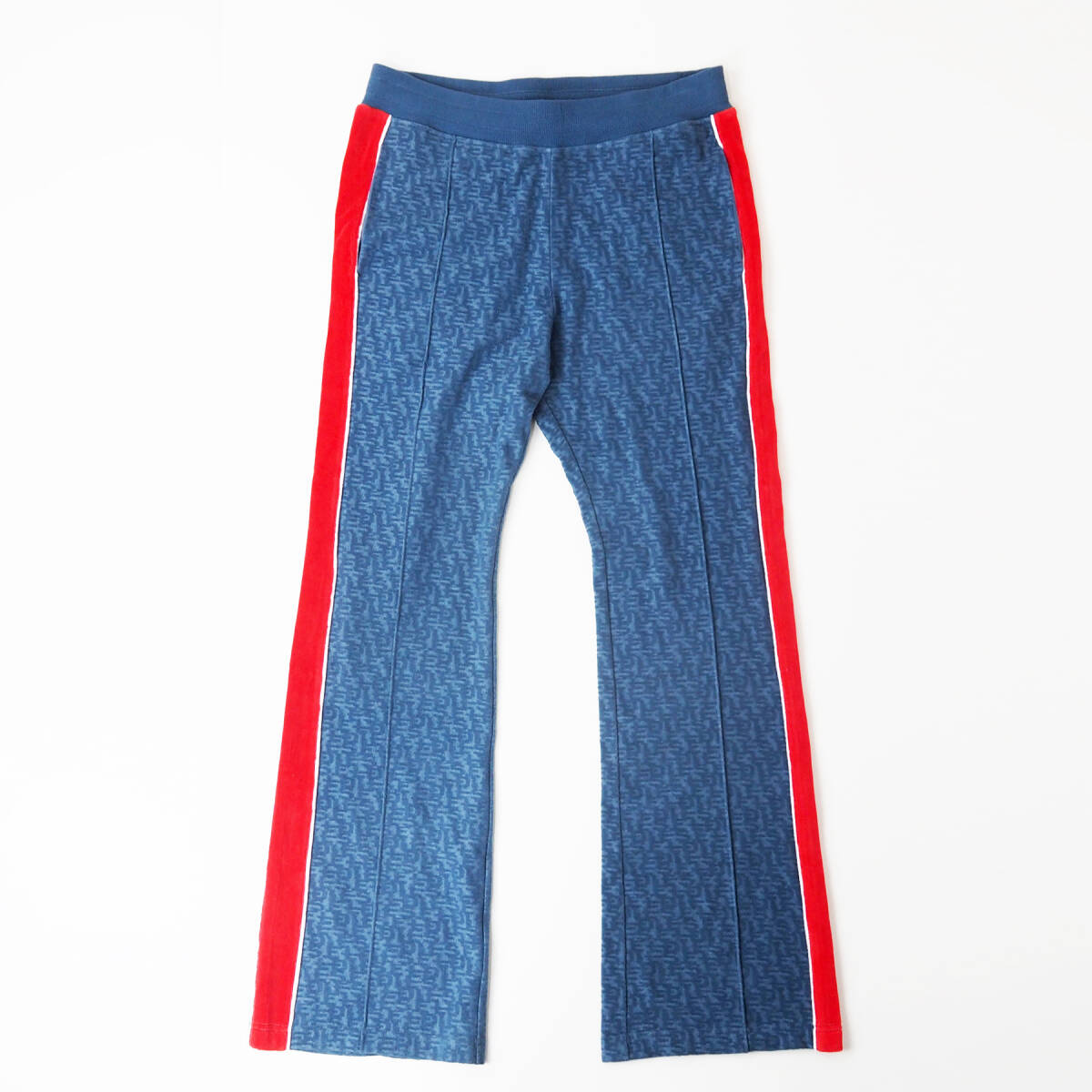 新品アウトレット DIESEL ディーゼル P-ZAMBERO モノグラム フレア トラックパンツ スウェットパンツ L拍卖