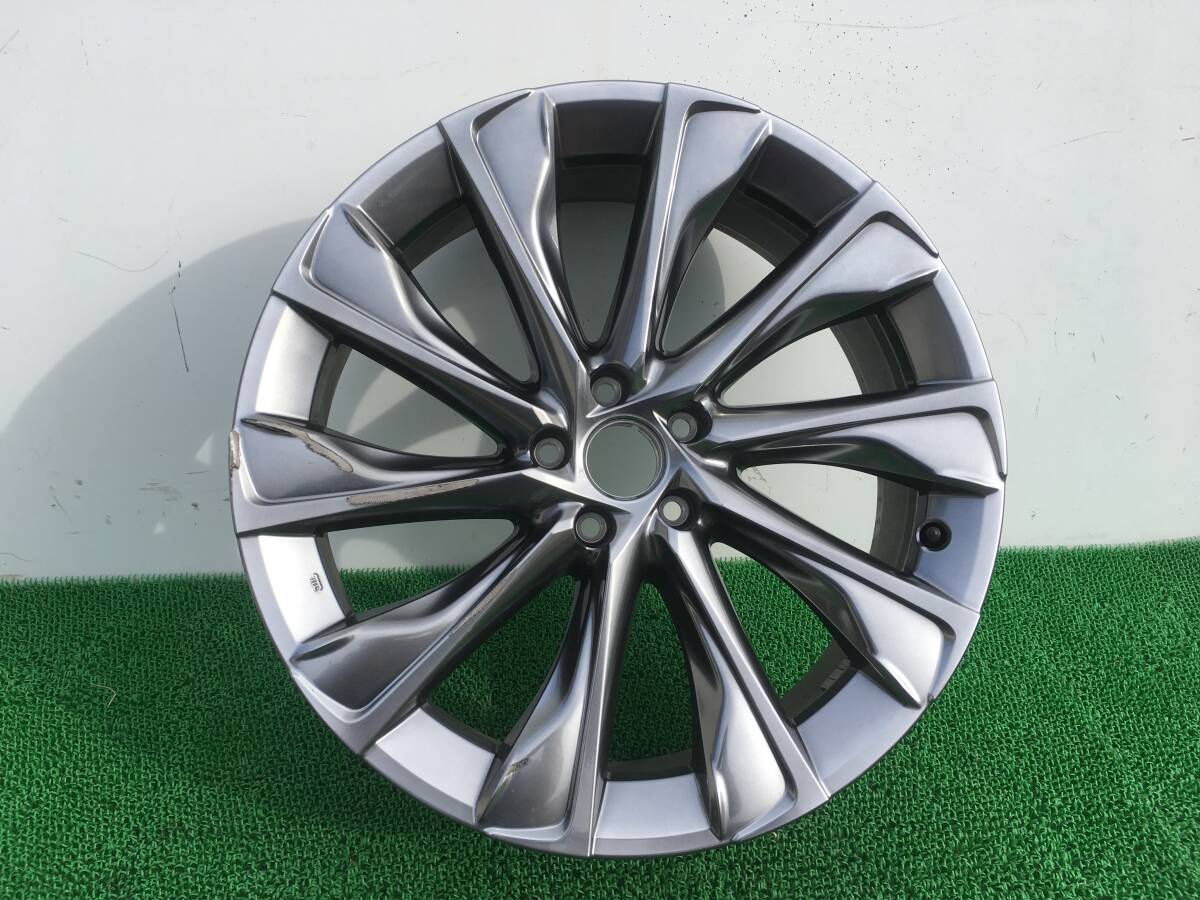 AZSH35 クラウン クロスオーバー 純正 アルミホイール 21×7.5J+35 5穴-114.3 ハイグロス 1本 ,,,拍卖