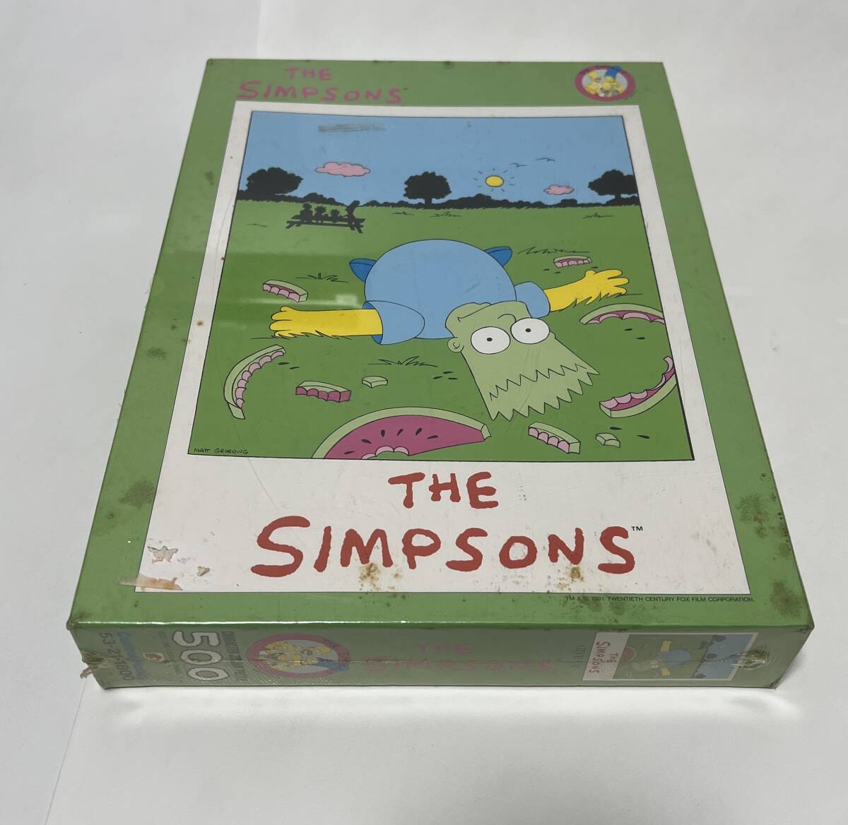 未開封品 セントラルホビー THE SIMPSONS シンプソンズ GIVE UP ギブアップ ジグソーパズル 500ピース拍卖