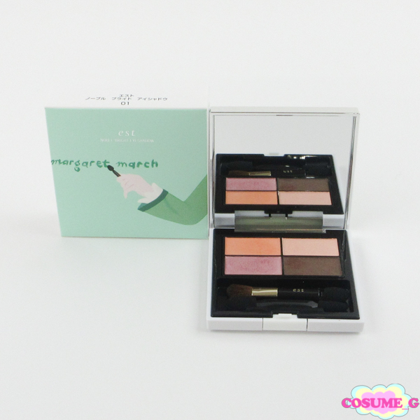 エスト ノーブル ブライト アイシャドウ #01 kindness 限定 残量多 C498拍卖