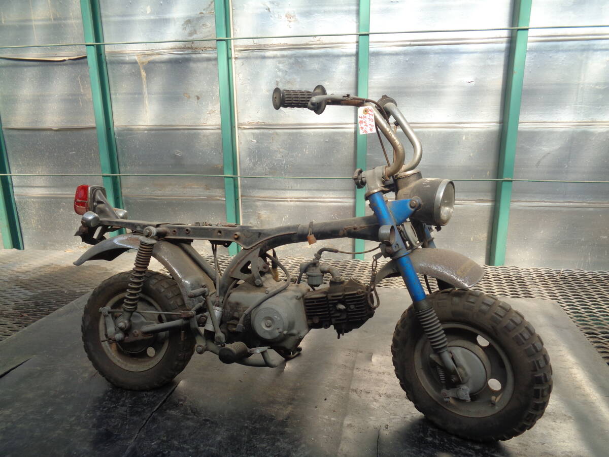 ホンダ 6V J型 モンキー50 レストア&部品取りベース車両の扱いの現状販売車両です。NO-30拍卖