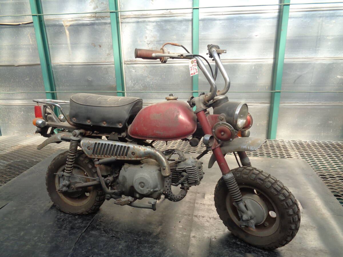 ホンダ 6V J型 モンキー50 レストア&部品取りベース車両の扱いの現状販売車両です。NO-31拍卖