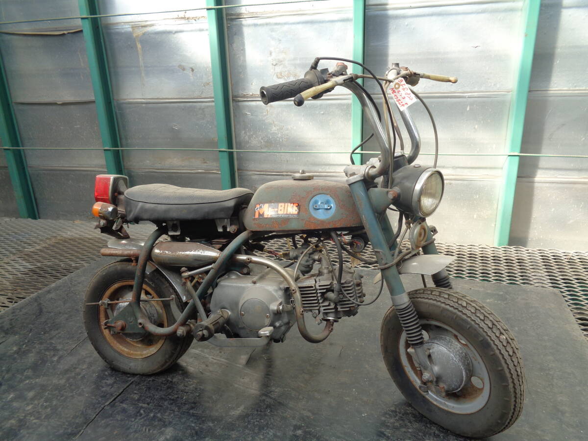 ホンダ 6V A型 モンキー50 レストア&部品取りベース車両の扱いの現状販売車両です。NO-37拍卖
