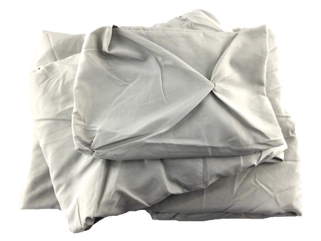 寝具カバー 4点セット 大人可愛い ダイヤタックデザイン ベッド敷布団兼用 ダブル 幅190x200x30cm アースグレー拍卖