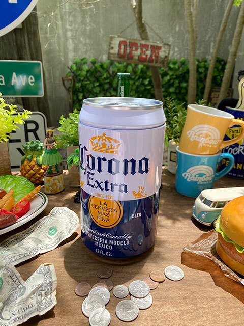 コロナビール ビッグサイズ缶バンク ■ アメリカン雑貨 アメリカ雑貨 貯金箱拍卖