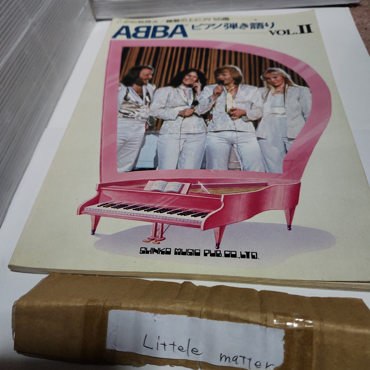 ☆希少◆ABBA アバ ピアノ弾き語りⅡ 2/スコア/楽譜/☆ギミーギミーギミー 他 15曲☆即日発送可能☆送料無料拍卖