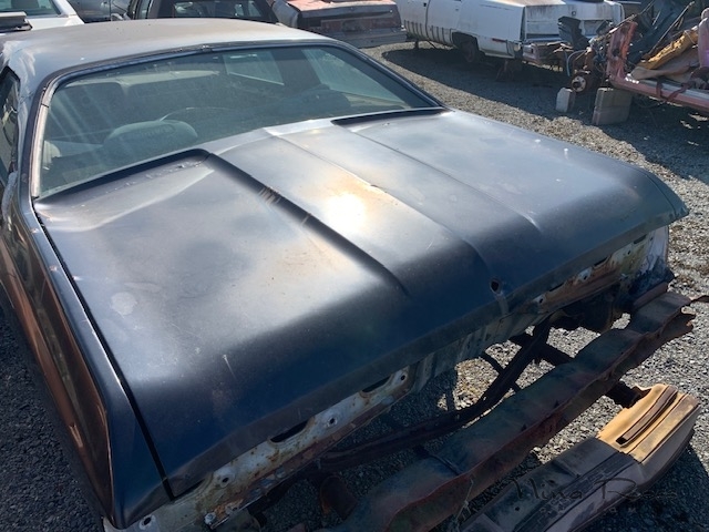75 76 1975 1976 シボレー カプリス クーペ トランクフード オリジナル 純正 中古 グラスハウス インパラ 拍卖