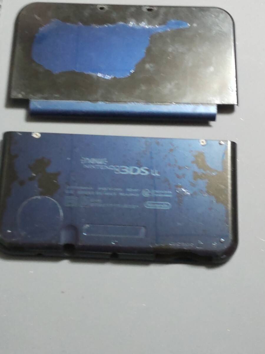 New3DSLL 訳あり外装パーツ メタリックブルー①拍卖