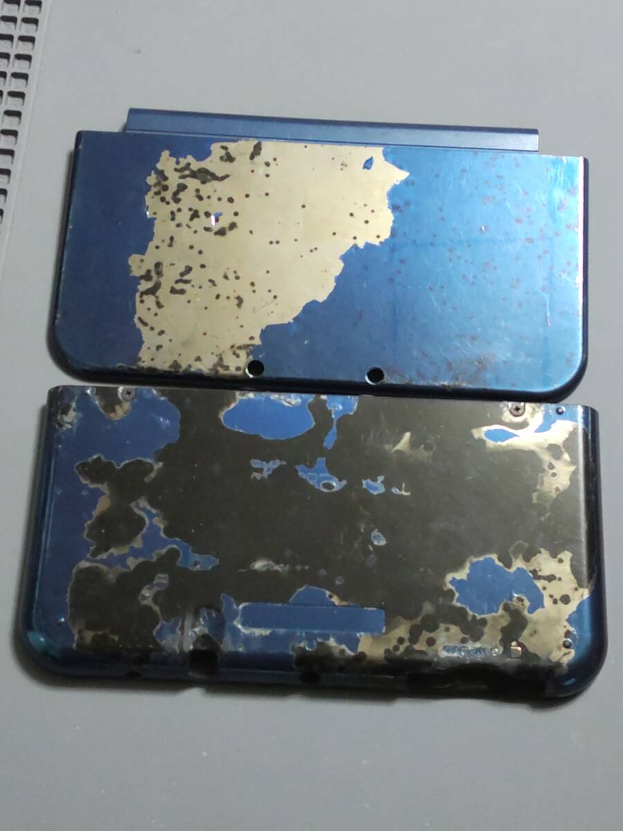 New3DSLL 訳あり外装パーツ メタリックブルー②拍卖