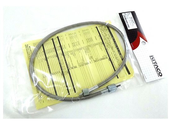 ◆キタコ モンキー スピードメーターケーブル ステンメッシュ650mm●908-1013300拍卖