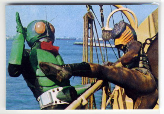 ◆防水対策 厚紙補強 カルビー 仮面ライダーチップスカード(1999 復刻版) 55番 オープニング ナレーション トレカ 即決拍卖