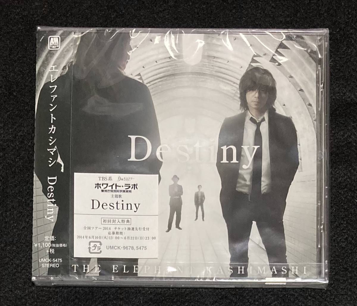 送料無料 ★新品未開封★ エレファントカシマシ 『Destiny』 エレカシ 宮本浩次 通常盤 初回封入特典 UMCK-5475拍卖