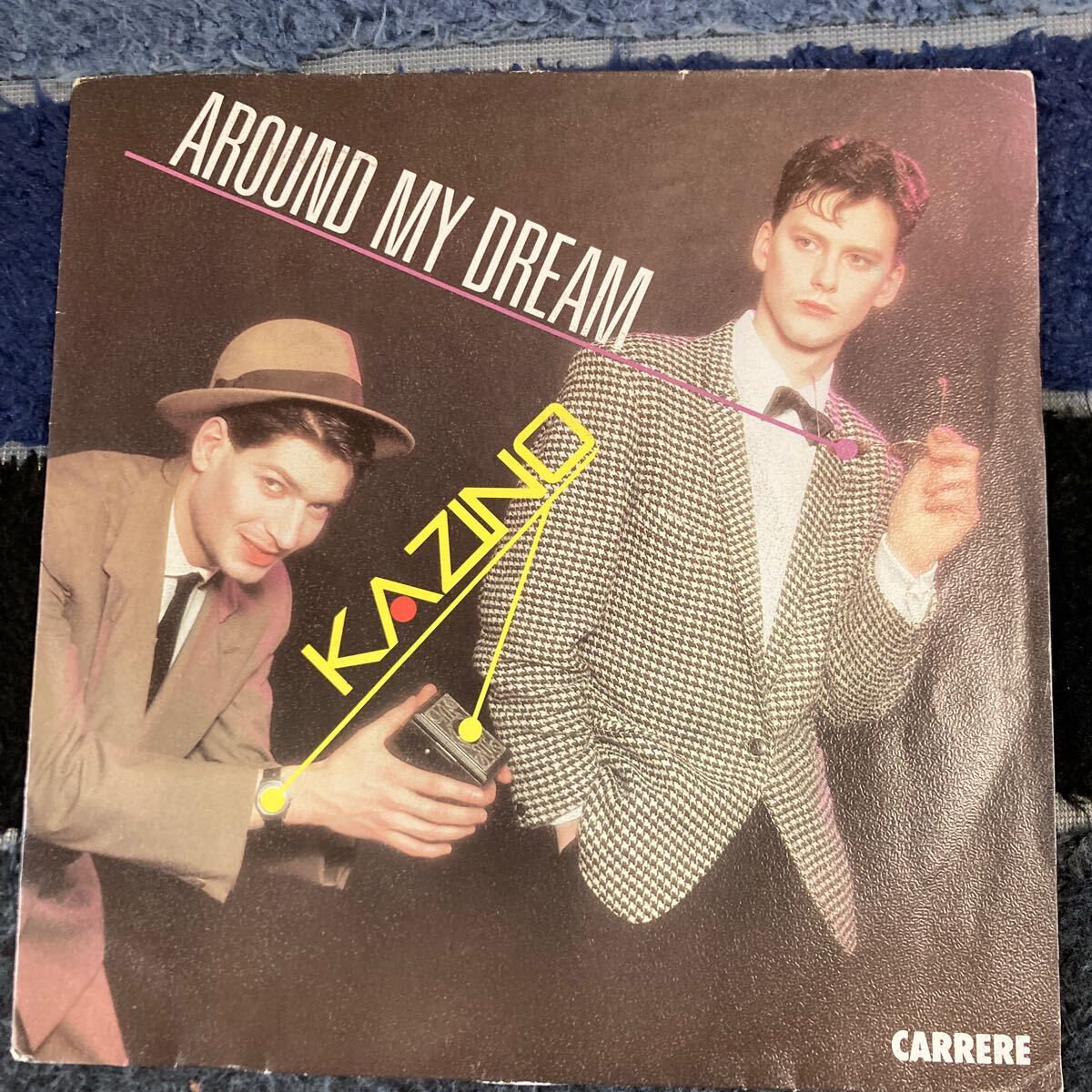 KAZINO、around my dream、7インチレコード、洋楽、オルガンバー、サバービア拍卖