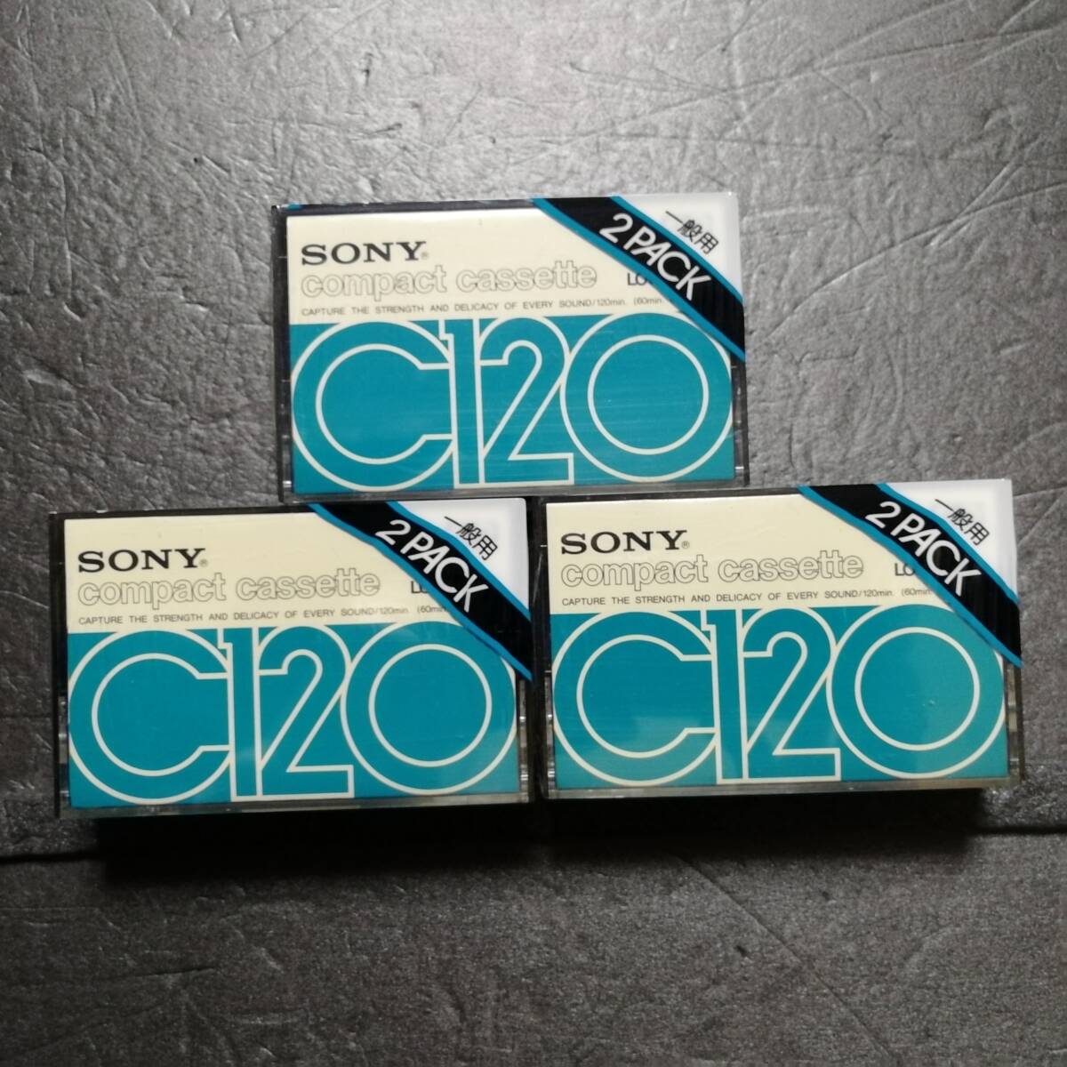 未開封 カセットテープ SONY C120 120分 6本セット拍卖