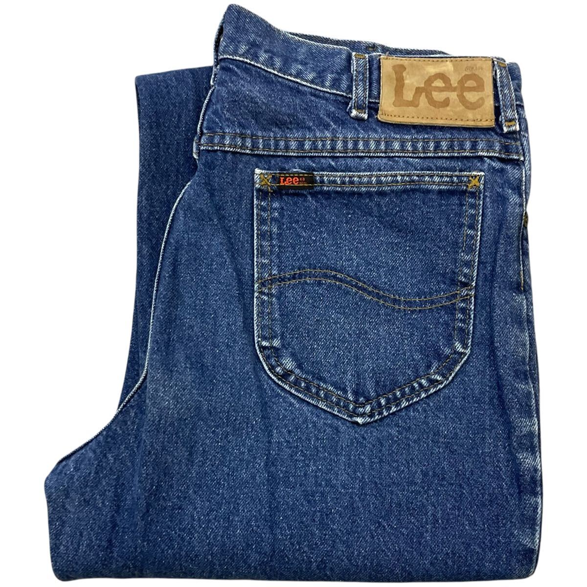 80s USA製 Lee デニムパンツ 201-2589 36×32 ジーンズ Gパン ジーパン ユニオンチケット ストレート リー ヴィンテージ拍卖