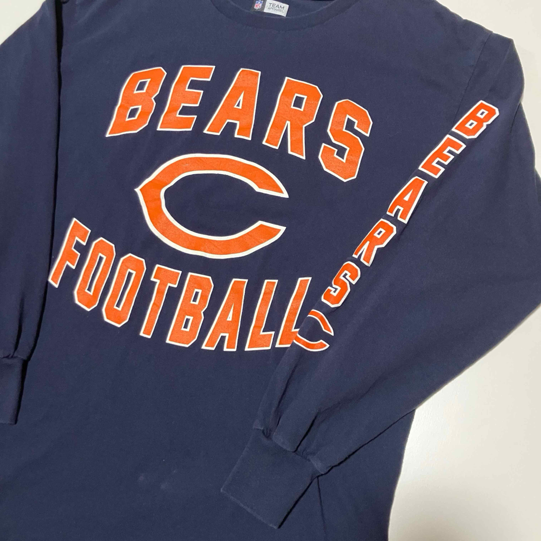 アメフト シカゴベアーズ 長袖プリントTシャツ XLサイズ メンズ レディース拍卖