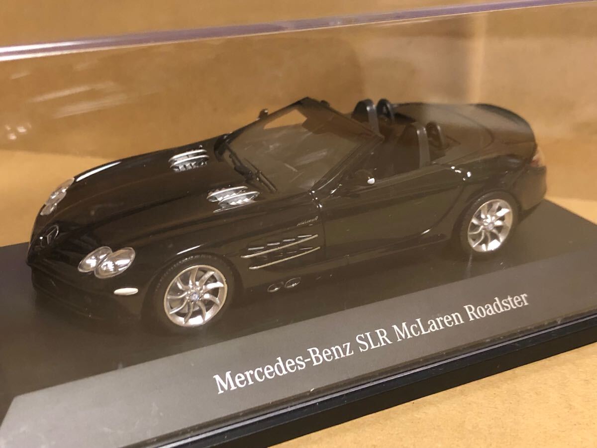 1/43 メルセデスベンツ SLR マクラーレン ロードスター Mercedes-Benz SLR Black 箱なし メルセデスベンツコレクション ディーラー特注拍卖