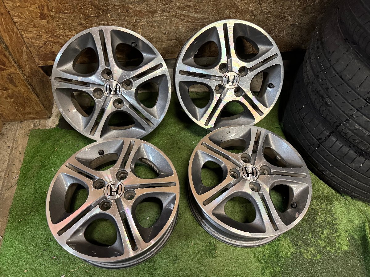 HONDA ゼスト N-ONE 純正 14インチ 4.5J +45 PCD100 4H ホイール 4本セット H23拍卖