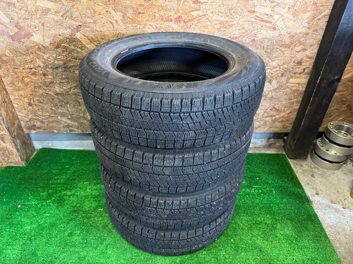 195/65R16 BRIDGESTONE BLIZZAK VRX2 2021年製 バリ山 スタッドレスタイヤ 4本セット K44拍卖