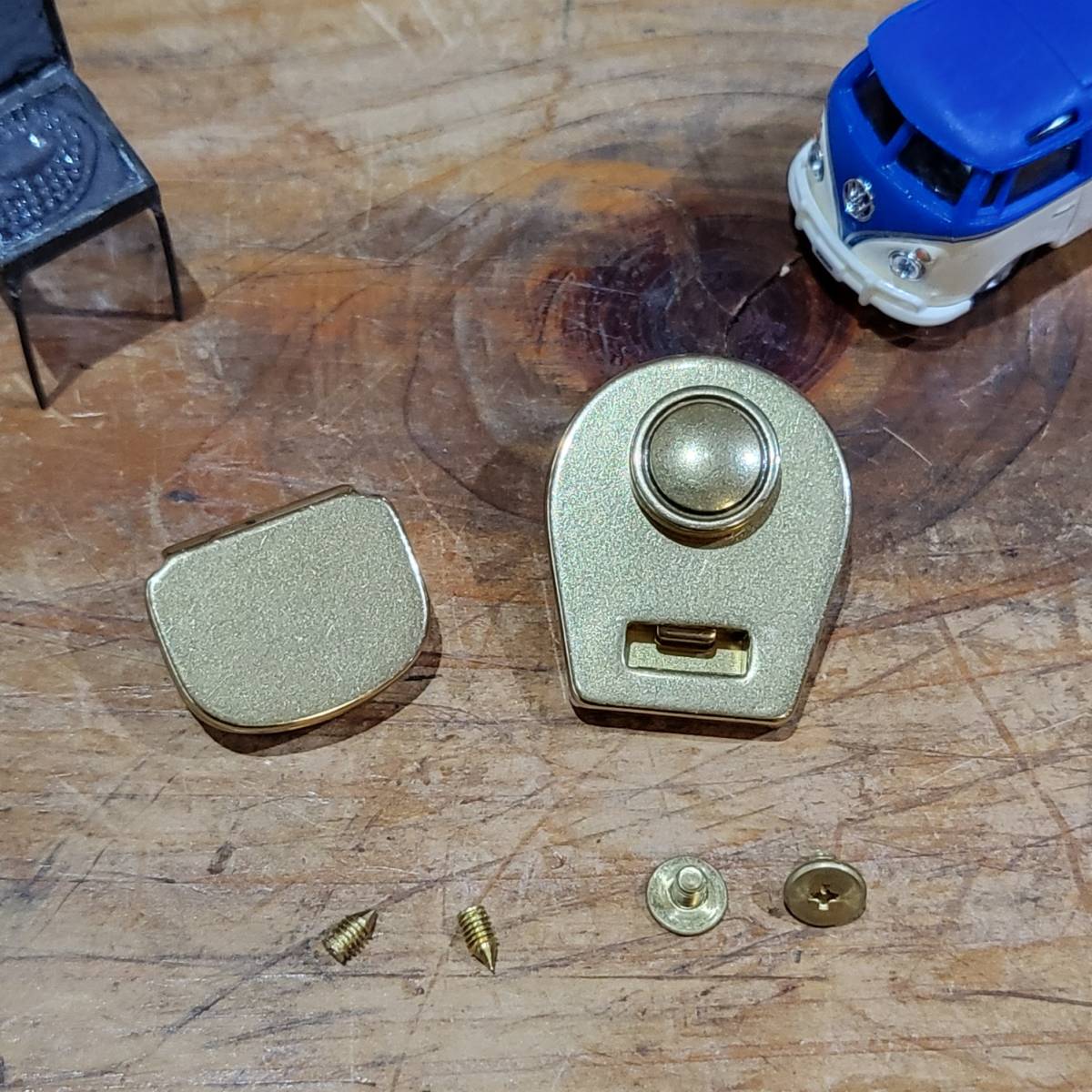 レザークラフト 真鍮金具 Brass カバン金具(A)拍卖