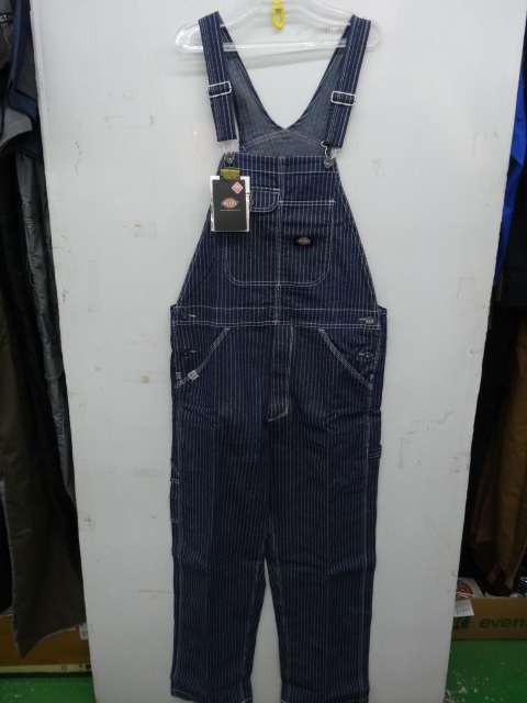 ディッキーズD699 ストレッチウォバッシュオーバーオール インディゴ M寸 6500円(税込み)拍卖