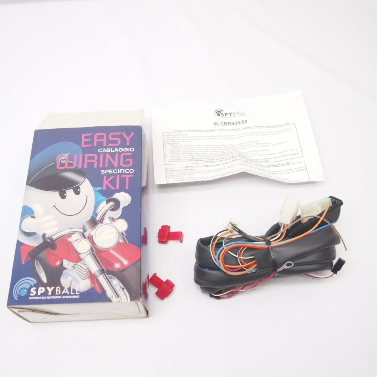 CBR900RRイージーワイヤリングKIT 未使用 セキュリティ用ハーネス 00年拍卖
