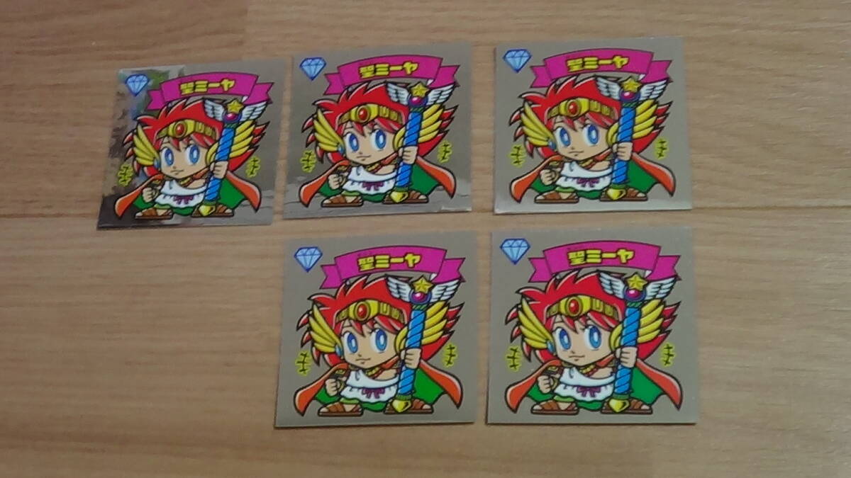 即決 聖ミーヤ  在庫5 美品  ロッテ ビックリマン 31弾完全編 369-天使 ばら売り1枚の価格拍卖