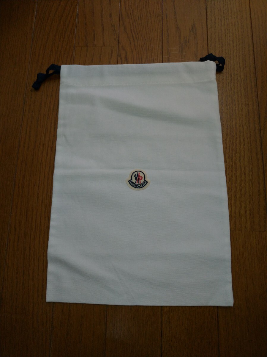モンクレール MONCLER 巾着袋 正規品購入時付属品 保存袋 拍卖