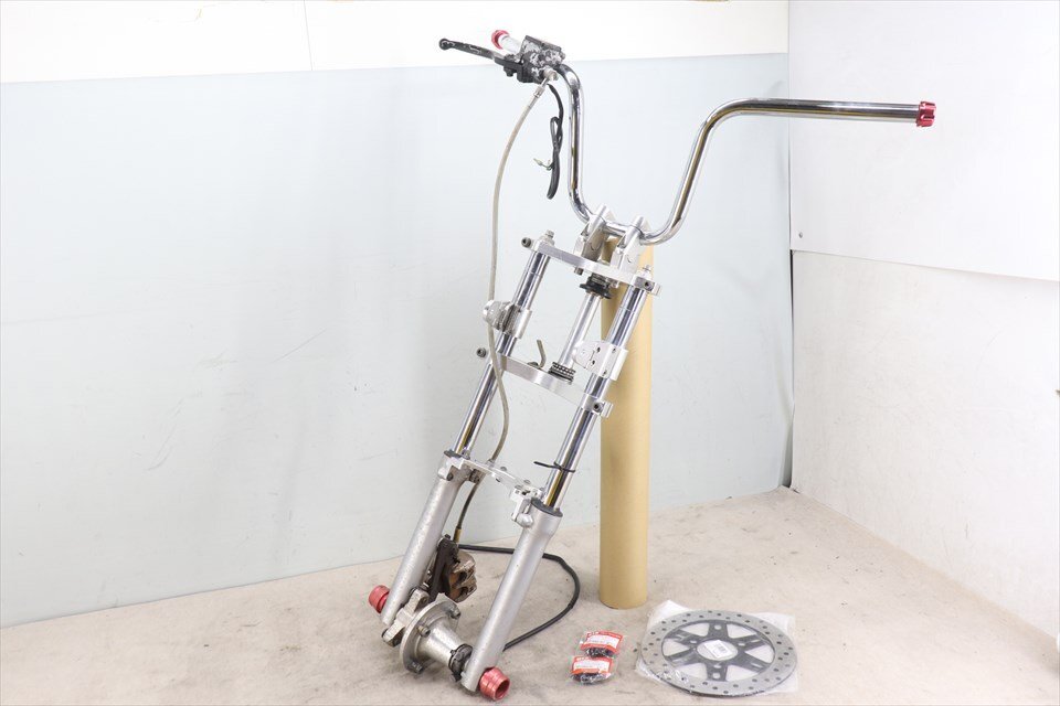 328312 モンキー 30mmフロントフォークキット ディスクブレーキ ガレージネバーランド Gクラフト キタコ NSRmini拍卖