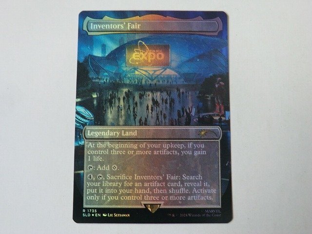 MTG 美品 【発明博覧会(ボーダーレスFOIL)】 (レア) Secret Lair SLD 英 1枚迄拍卖