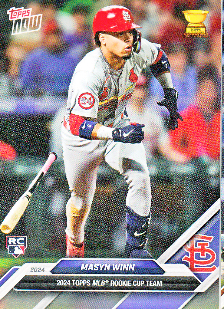 2024 MLB TOPPS NOW Rookie Cup ' Masyn Winn ' RC ルーキー拍卖