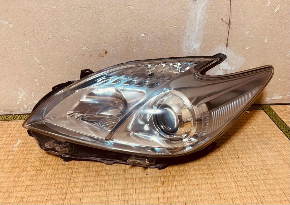 プリウス ZVW30 純正 左ヘッドライト ハロゲン KOITO 47-29 ZVW30拍卖