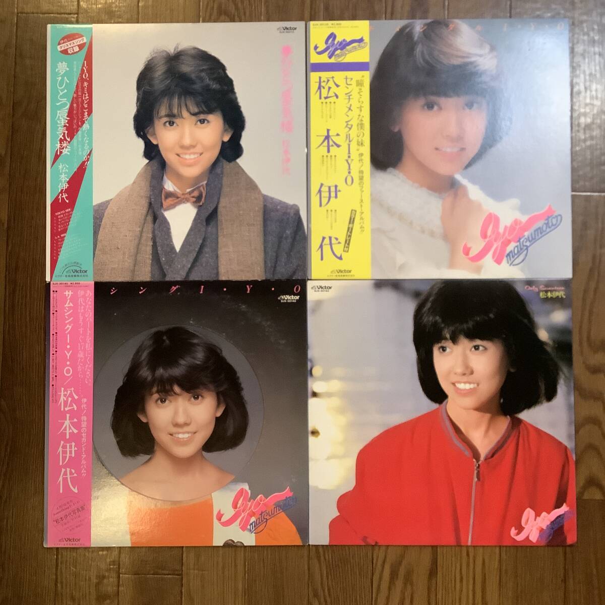 LP●松本伊代※4枚まとめてセット●良好品!拍卖