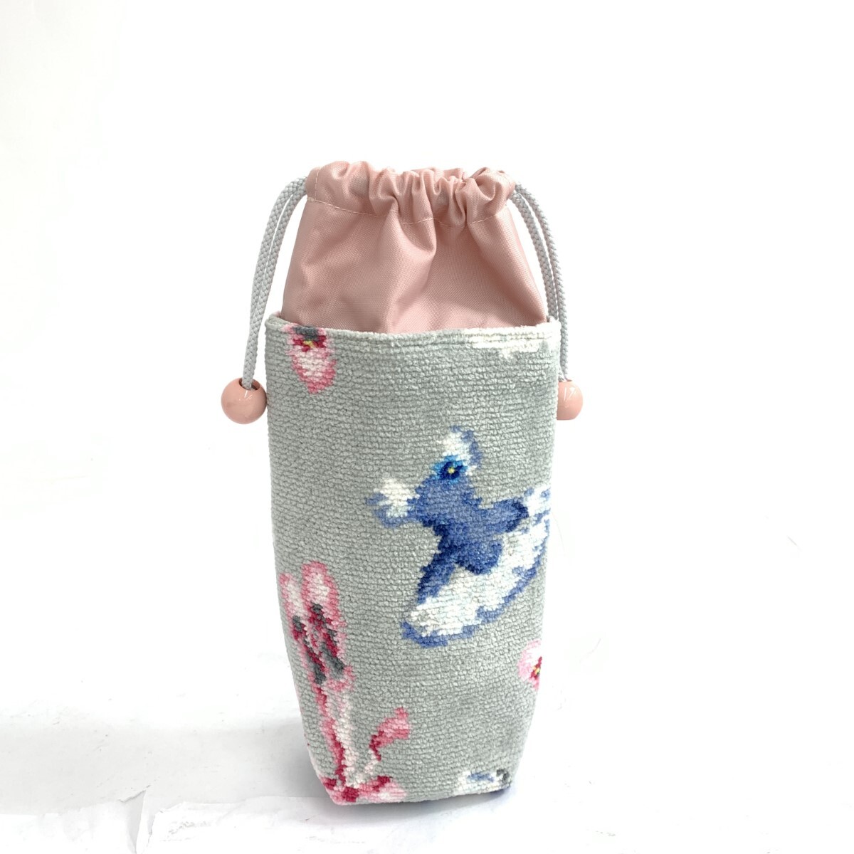 ◆FEILER フェイラー ボトルケース ボトルポーチ◆ グレー バレリーナ レディース 小物入れ poach インナーバッグ拍卖