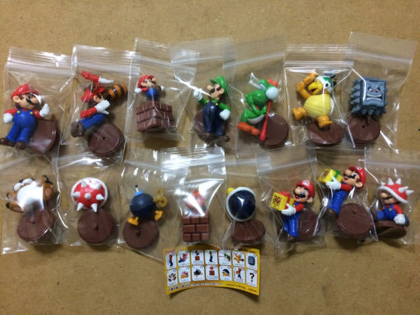 チョコエッグ スーパーマリオ30周年★シークレット トゲゾーマリオ含 全15種フルコンプ拍卖