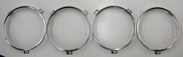 ハコスカ全車取り付けヘッドライトメッキリングKPGC10拍卖