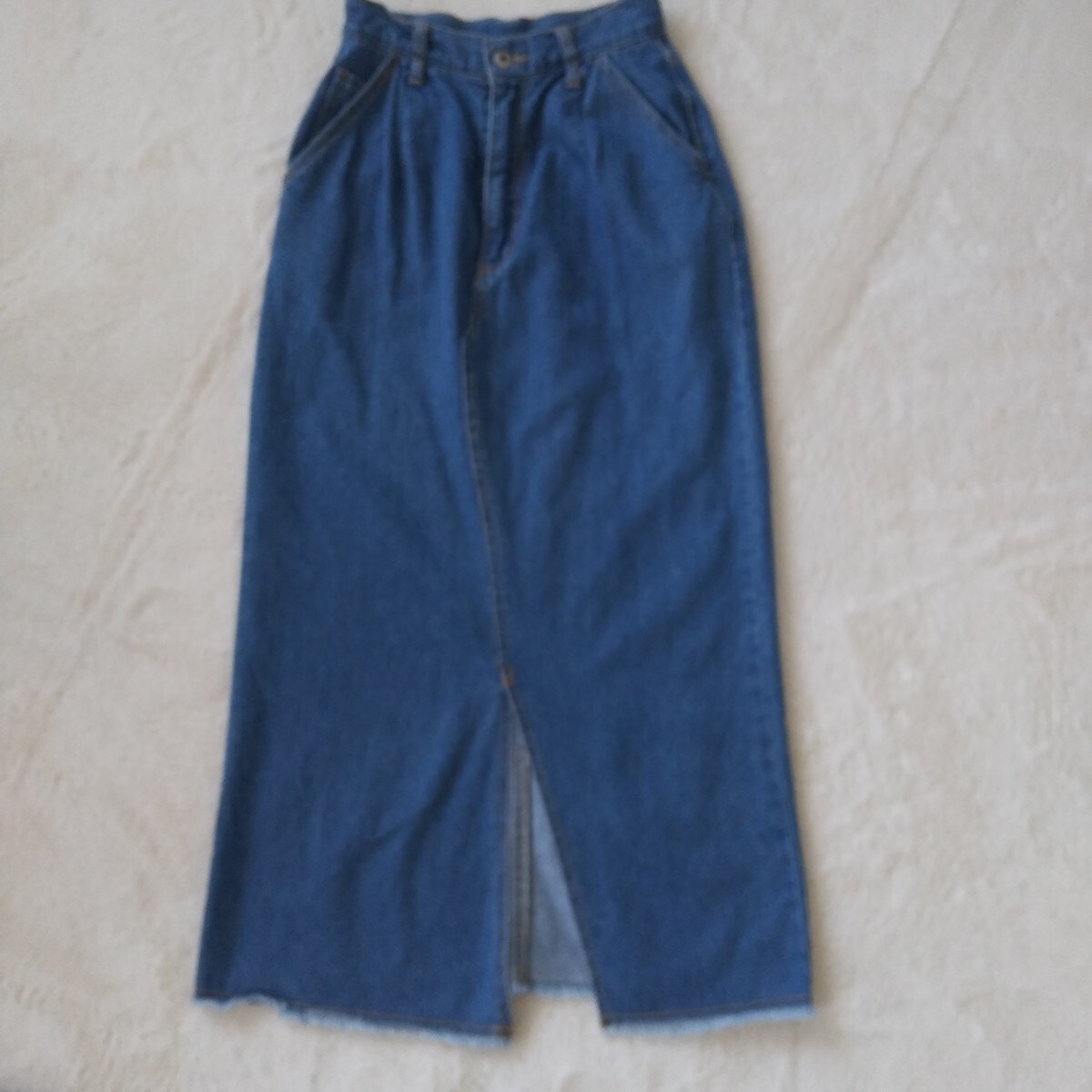 スカート ロングスカート デニムスカート 拍卖