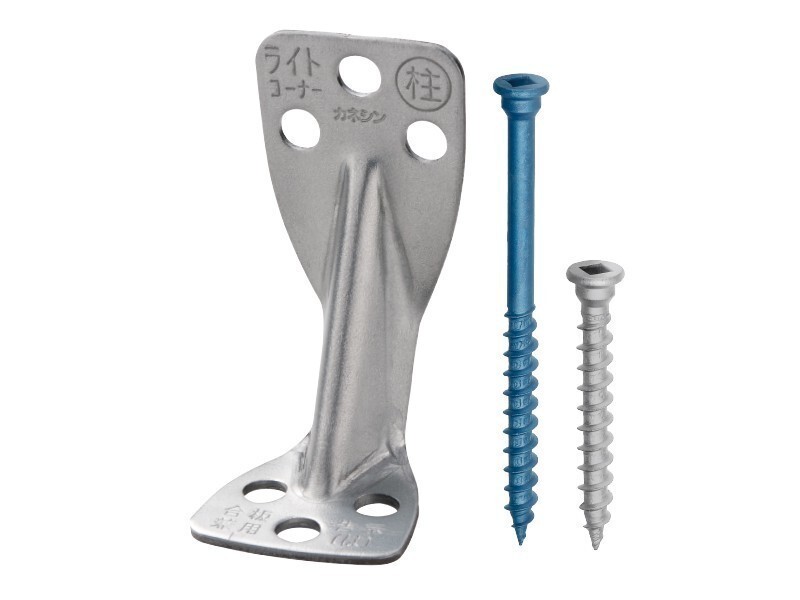 BXカネシン ライトコーナー合板 L-CP-G 金物 20個/バラ拍卖